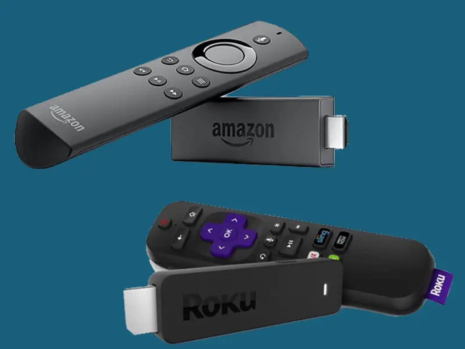 Amazon Fire TV Stick vs. Roku Streaming Stick: Media Streaming Showdown