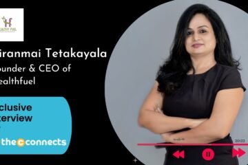 the image is about Kiranmai Tetakayala, Founder and CEO of Healthyfuel. intervie taken by TheCconnects