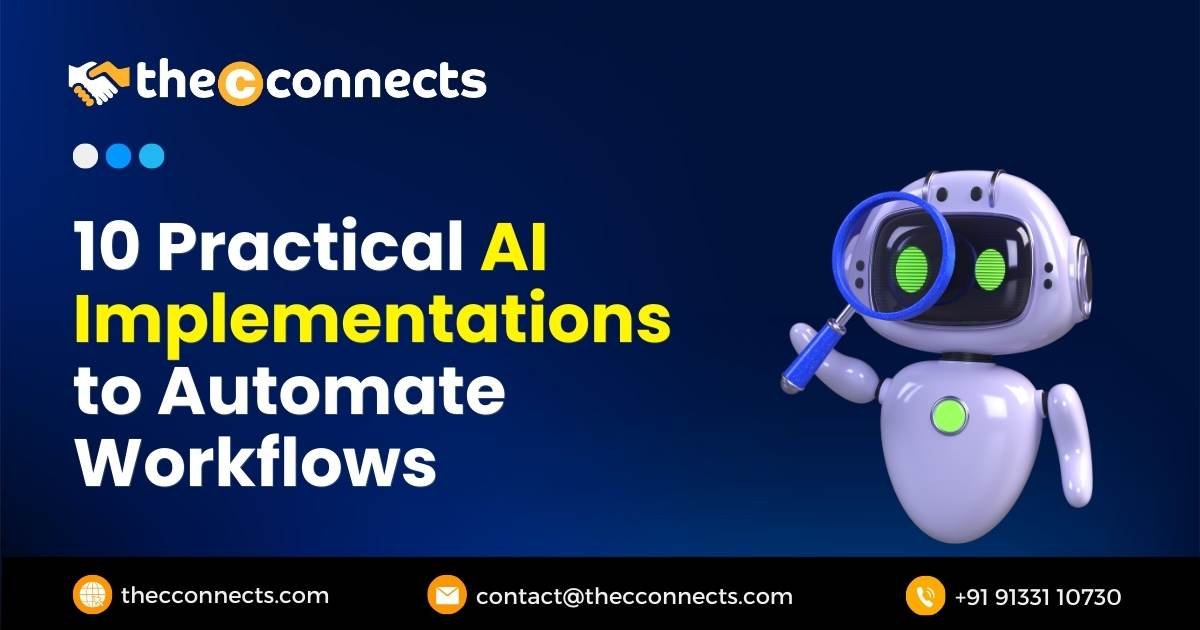 10 Practical AI Implementations to Automate Workflows