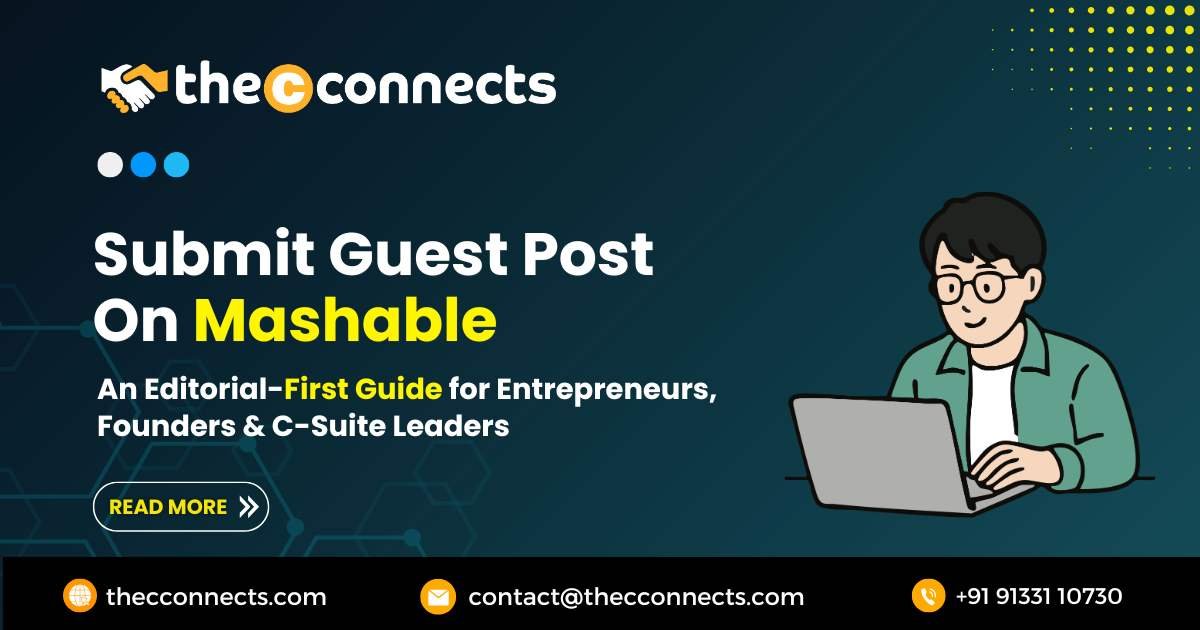 Submit Guest Post On Mashable