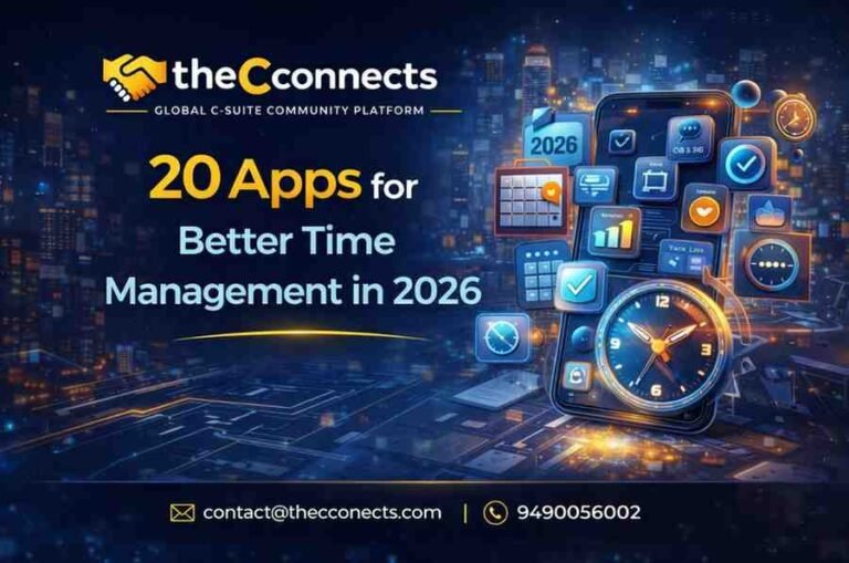 20 Apps for Better Time Management in 2026 - TheCconnects