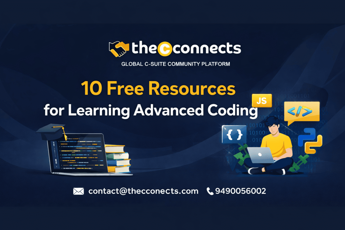 10 Free Resources for Learning Advanced Coding - TheCconnects