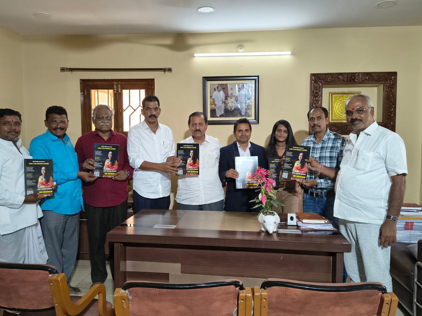 April 2026 month edition was launched by Dr. S Venu Gopal Chary, Former Union Minister for Power & Agriculture, Member of Parliment (MP) 