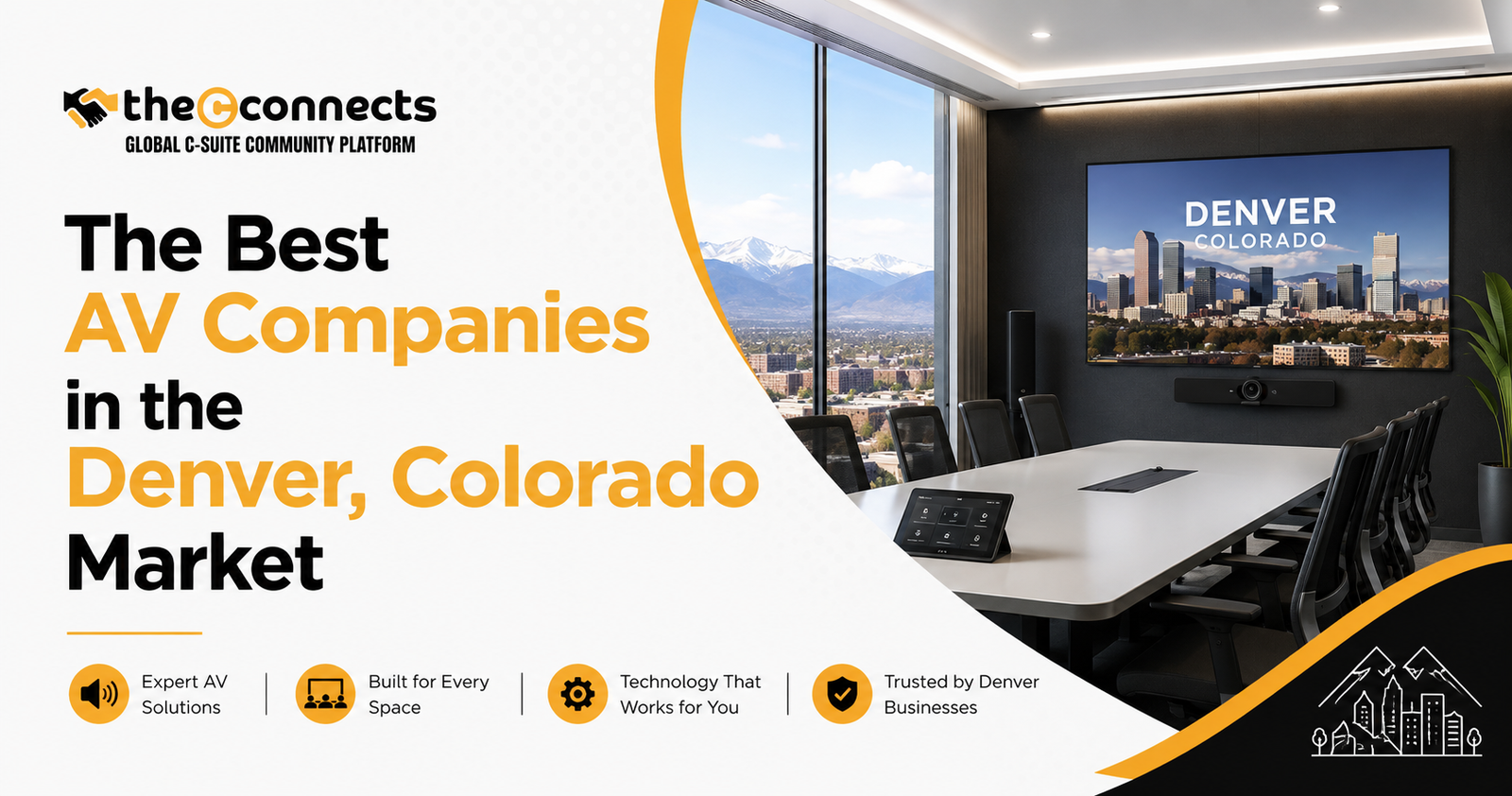 The Best AV Companies in the Denver, Colorado Market